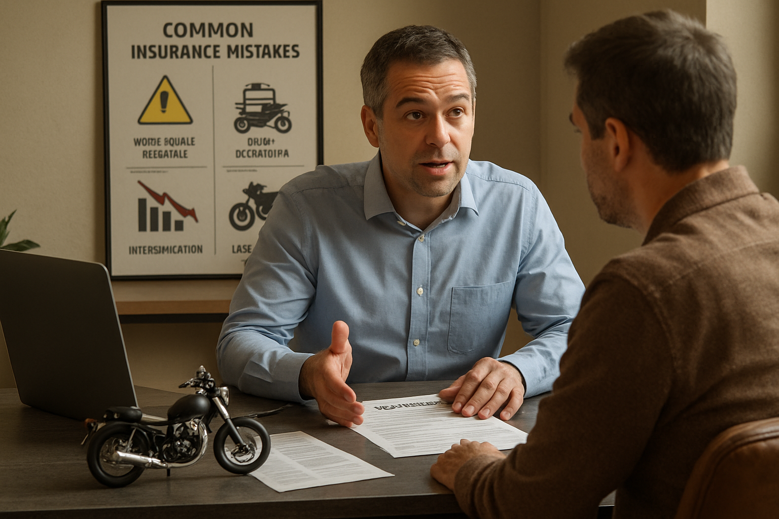 découvrez les erreurs courantes à éviter lors de la souscription d'une assurance moto. apprenez à choisir la couverture adéquate, à comparer les offres et à éviter les pièges qui pourraient vous coûter cher.